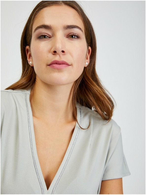 Orsay Světle šedé dámské tričko ORSAY