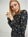 Orsay Černá dámská květovaná halenka ORSAY