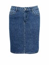 Orsay Modrá dámská džínová sukně ORSAY