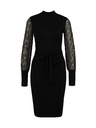 Orsay Černé dámské šaty ke kolenům ORSAY