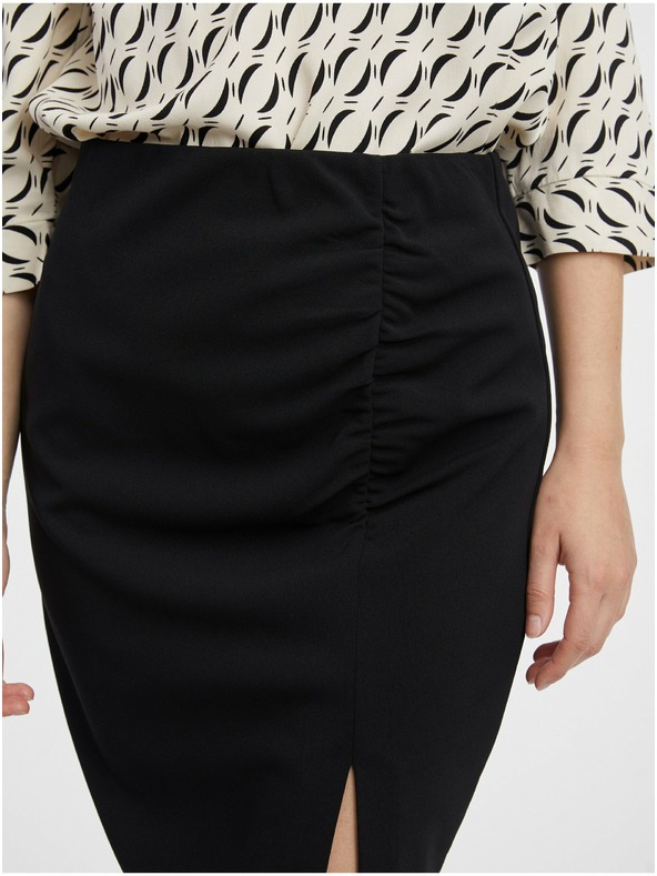 Orsay Černá dámská pouzdrová sukně ORSAY