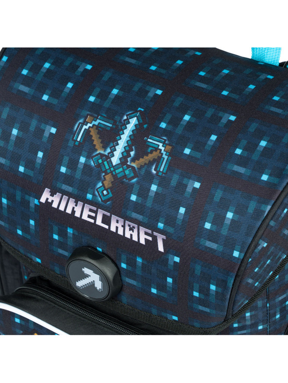 BAAGL  Ergo Minecraft Blue Axe Školní set