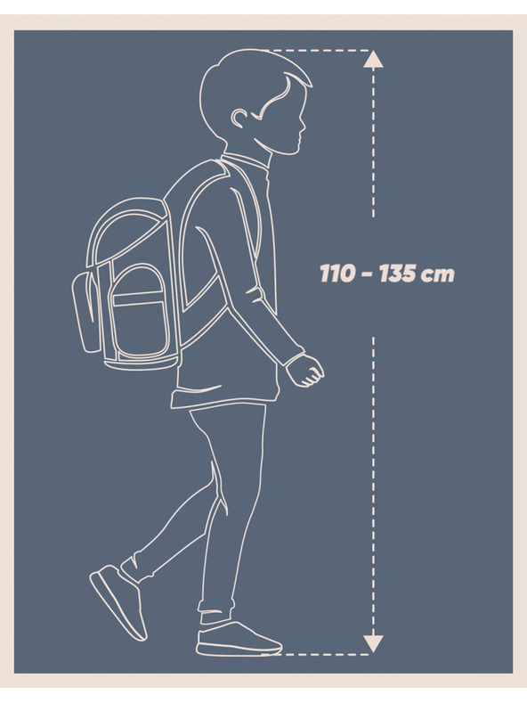 BAAGL  Ergo Minecraft Blue Axe Školní set