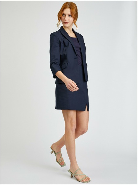 Orsay Tmavě modrá dámská sukně ORSAY