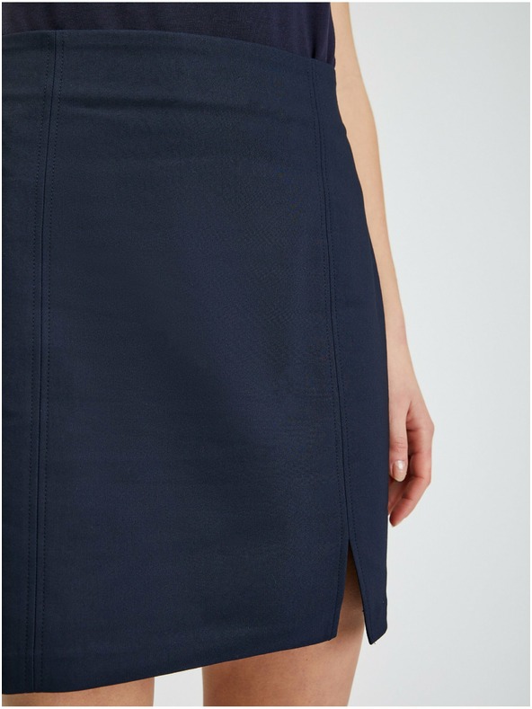 Orsay Tmavě modrá dámská sukně ORSAY