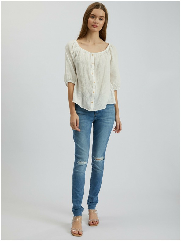 Orsay Bílá dámská halenka ORSAY