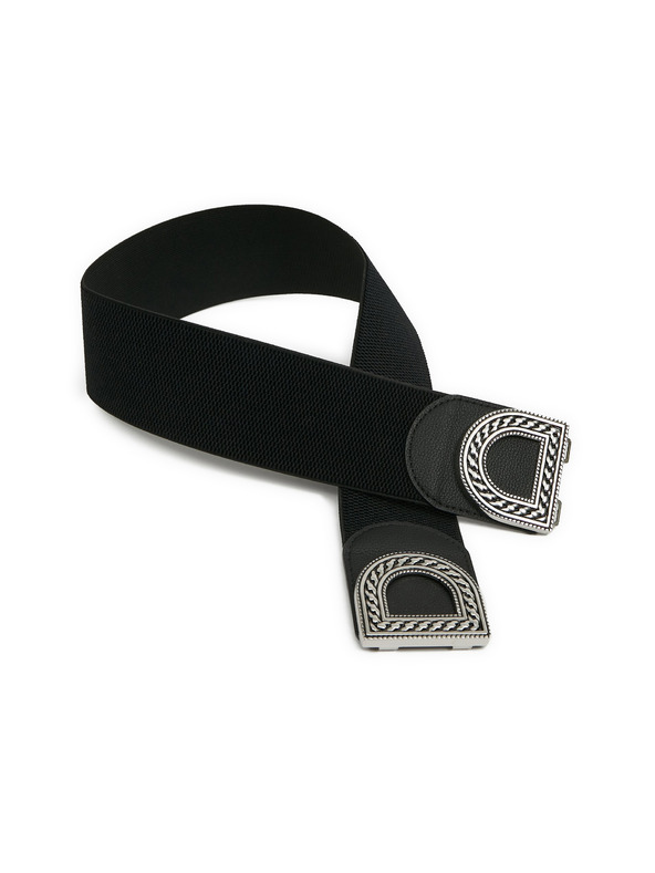 Orsay Černý dámský pásek ORSAY