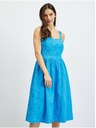 Orsay Modré dámské šaty ORSAY