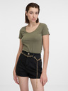 Orsay Khaki basic tričko ORSAY