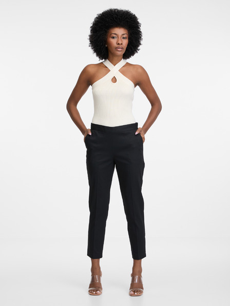 Orsay Černé dámské kalhoty ORSAY