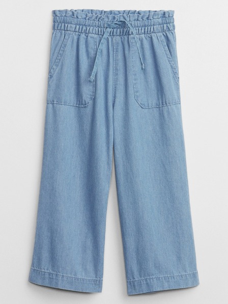 GAP Baby široké chambray kalhoty GAP
