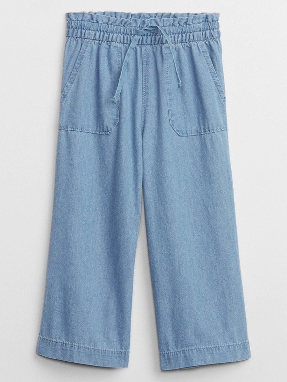 GAP Baby široké chambray kalhoty GAP