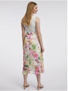 Orsay Růžovo-bílá dámská květovaná midi sukně ORSAY