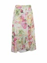Orsay Růžovo-bílá dámská květovaná midi sukně ORSAY