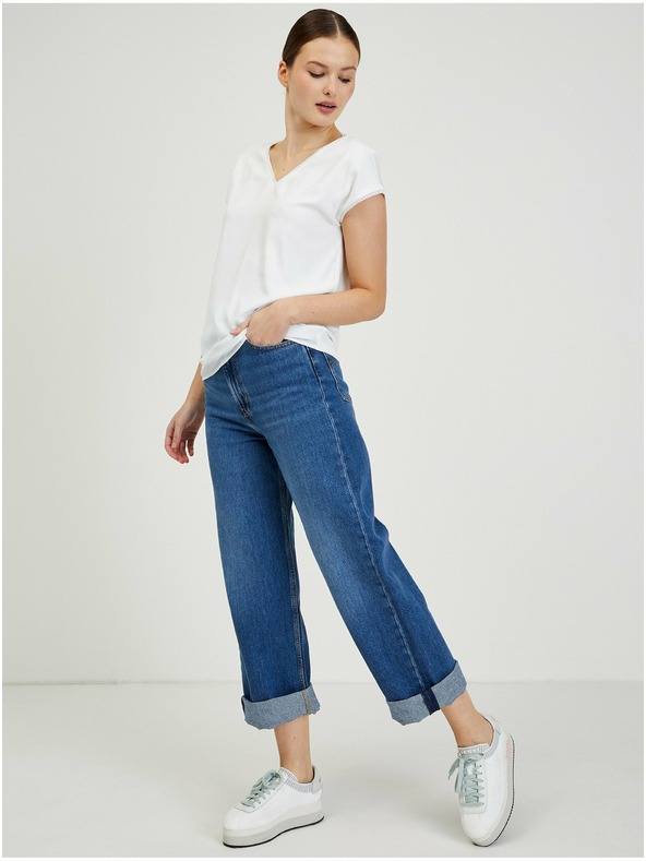 Orsay Bílé dámské tričko ORSAY