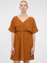 Orsay Hnědé dámské krátké šaty ORSAY