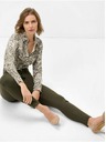 Orsay Khaki skinny fit kalhoty ORSAY
