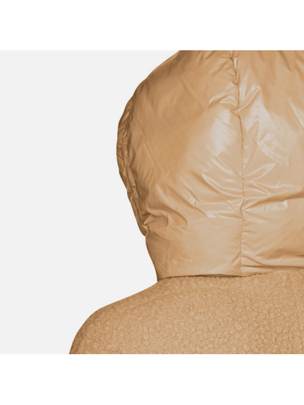 Geox Hnědý dámský kabát Geox Calithe