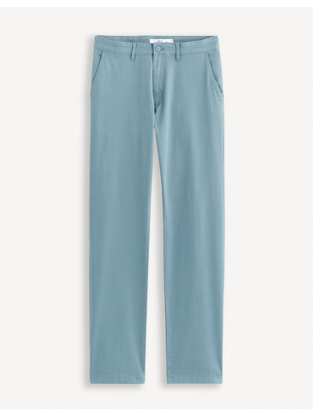 Celio Světle modré pánské chino kalhoty Celio Tohenri