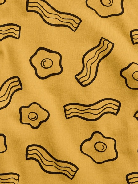 GAP Dětské pyžamo eggs and bacons GAP