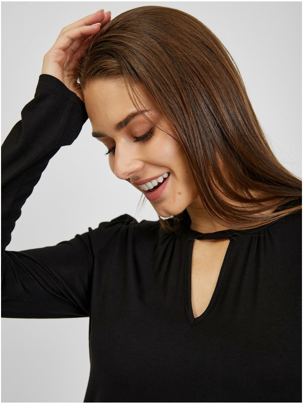 Orsay Černé dámské tričko ORSAY