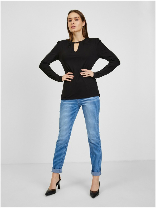 Orsay Černé dámské tričko ORSAY