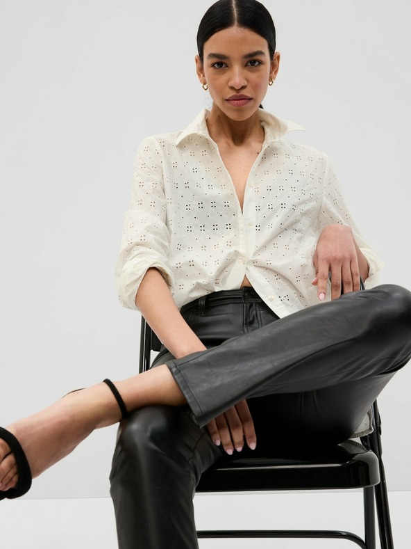 GAP Košile s madeirou GAP