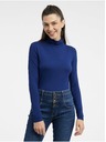 Orsay Tmavě modré dámské tričko s rolákem ORSAY