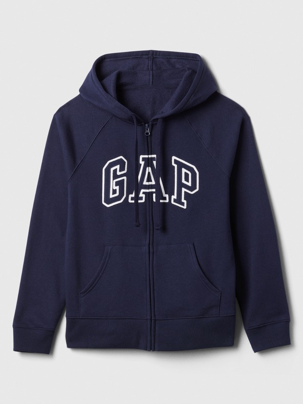 GAP Mikina na zip s logem GAP