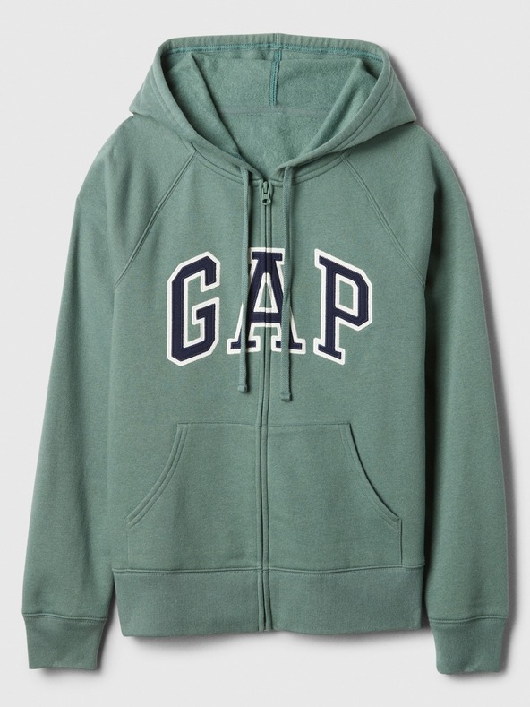 GAP Mikina na zip s logem GAP