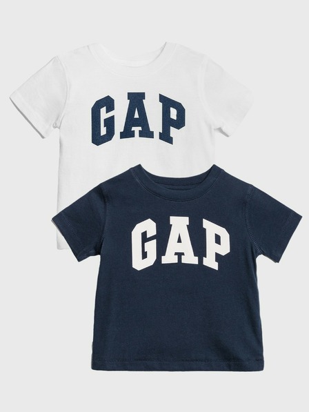GAP Dětská trička GAP logo, 2 ks