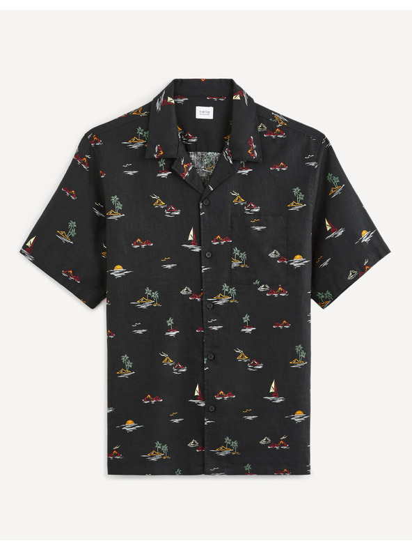 Celio Lněná košile Baplaya Celio