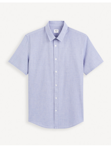 Celio Světle modrá pánská košile Celio Fafilemc