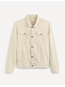 Celio Krémová džínová bunda Celio Arucha