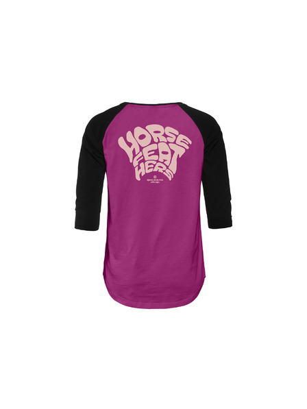 Horsefeathers Top Kandre - orchid/black