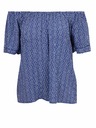 Orsay Modrá dámská vzorovaná halenka ORSAY