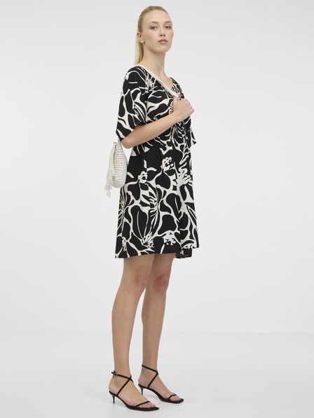 Orsay Černé dámské krátké šaty ORSAY