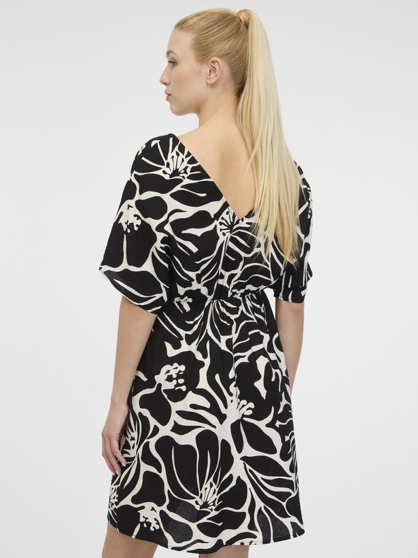 Orsay Černé dámské krátké šaty ORSAY