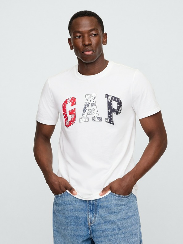 GAP Tričko s logem Everyday Soft Americana GAP