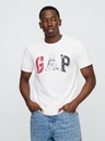 GAP Tričko s logem Everyday Soft Americana GAP