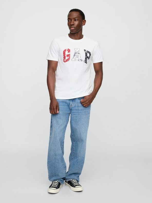 GAP Tričko s logem Everyday Soft Americana GAP