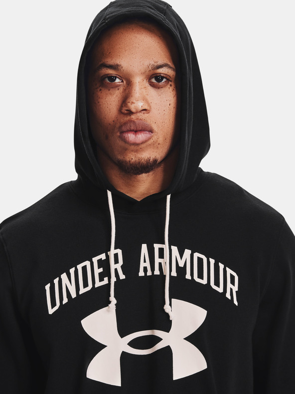 Under Armour Pánská mikina Under Armour RIVAL TERRY BIG LOGO HD