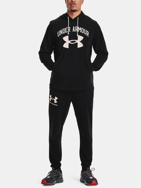 Under Armour Pánská mikina Under Armour RIVAL TERRY BIG LOGO HD