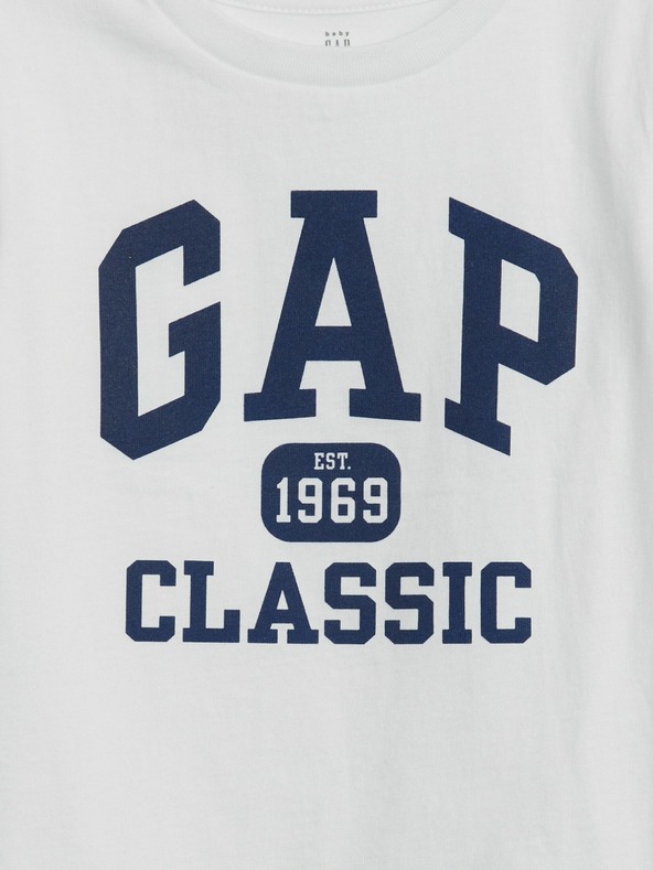 GAP Dětské tričko organic GAP 1969 classic