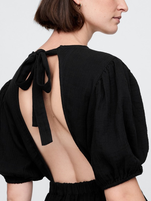 GAP Mušelínové midi šaty GAP