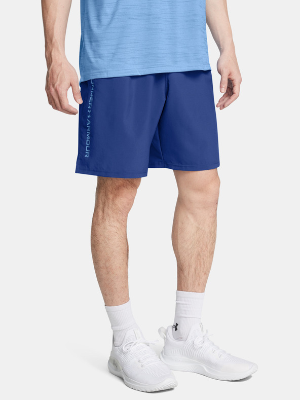 Under Armour Pánské kraťasy Under Armour UA Tech Woven Wordmark Short-BLU