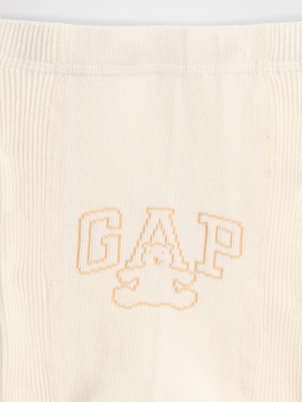 GAP Baby punčochové kalhoty Brannan Bear Logo GAP
