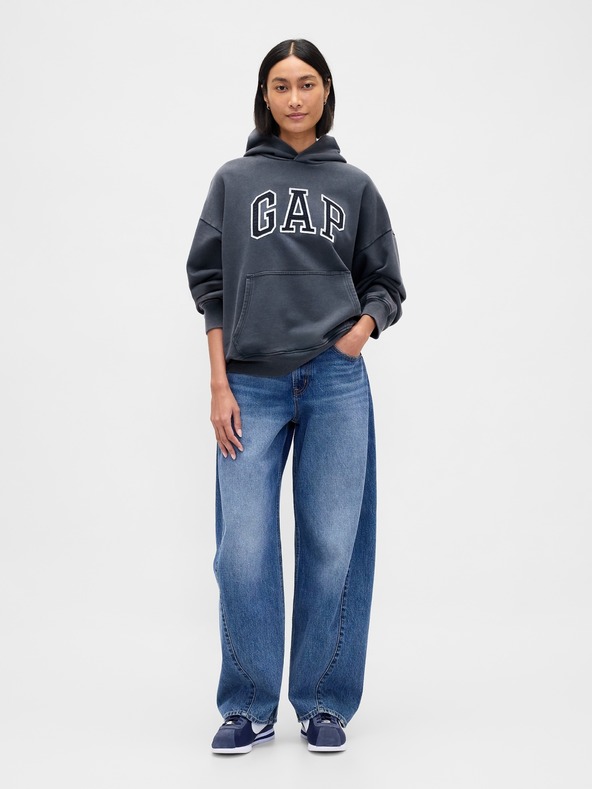 GAP Oversize mikina Logo Heavyweight GAP