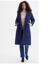 Orsay Tmavě modrý dámský prošívaný kabát ORSAY
