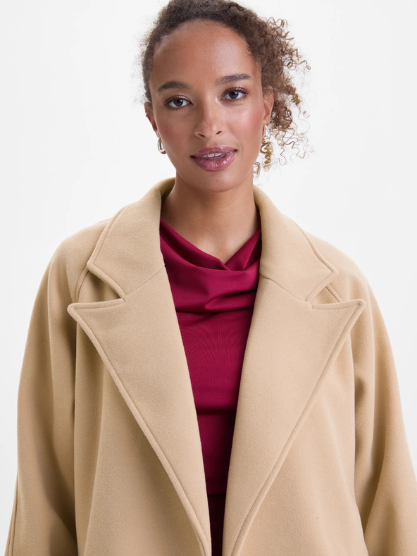 Orsay Béžový dámský kabát ORSAY